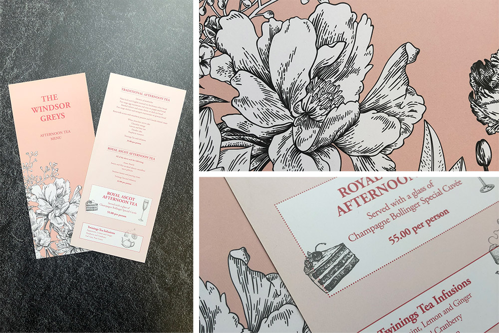 Brochure and Menu Design and Print